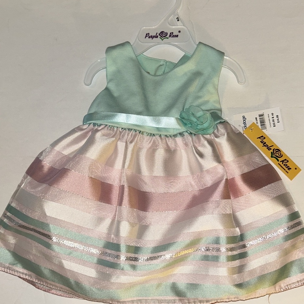 NWT Purple Rose 12 Months Dress